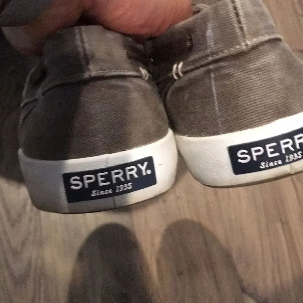 Canvas slip on SPERRY Top Siders boat sailor shoes
